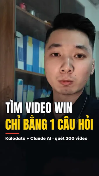 Ảnh bìa: Tìm video win chỉ bằng 1 câu hỏi